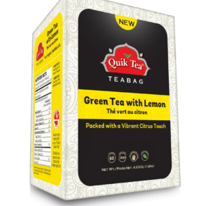 Green Tea with Lemon Tea Bags - New Pack