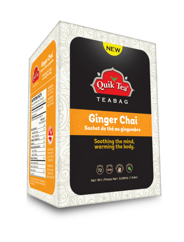 Ginger Tea Bags 72 Count - New Pack